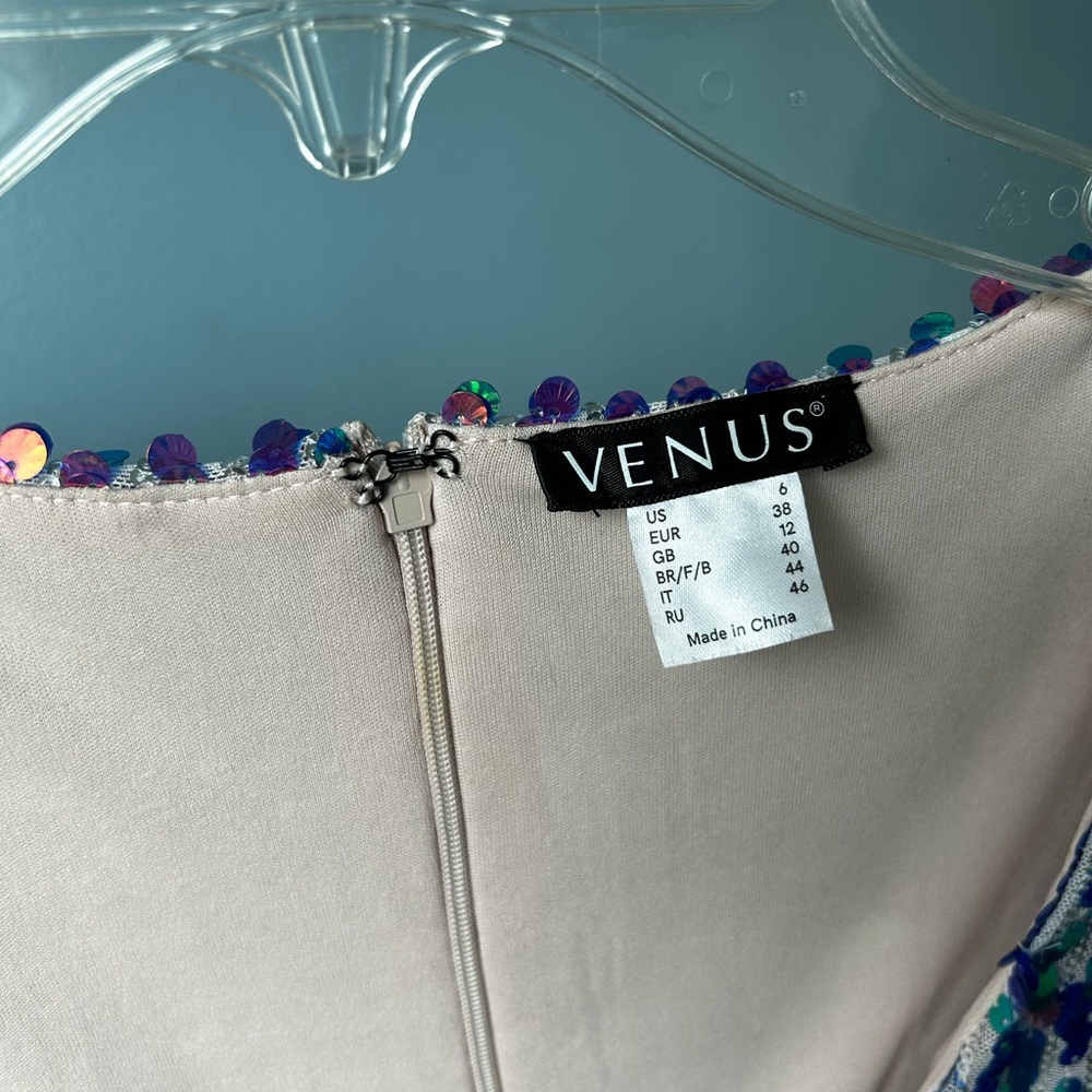 Venus Multicolor Sequin Dress - Picture 4 of 6